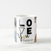 Keepsake Love You Forever 2枚フォトマグカップ コーヒーマグカップ (中央)