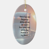 Keepsake Memorial Semi-Truck Tractor-trailer  セラミックオーナメント (右)