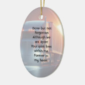 Keepsake Memorial Semi-Truck Tractor-trailer  セラミックオーナメント (左)