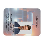 Keepsake Memorial Semi-Truck Tractor-trailer  マグネット (横)