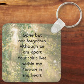 Keepsake  Memorial Sunshine Golden Forest キーホルダー (裏面)