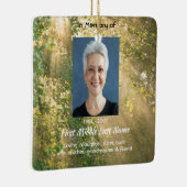 Keepsake Memorial Sunshine Golden Forest セラミックオーナメント (右)