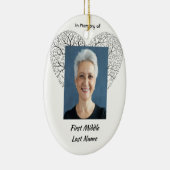 Keepsake Memorial  Tree of Life Heart Love セラミックオーナメント (右)