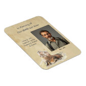 Keepsake Memorial Watercolor Seals Animals マグネット (右側)