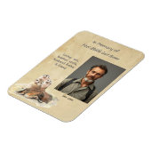 Keepsake Memorial Watercolor Seals Animals マグネット (左側)