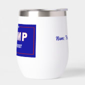 Keepsake, Name Trump 2024 America First 11oz Blue (左面)