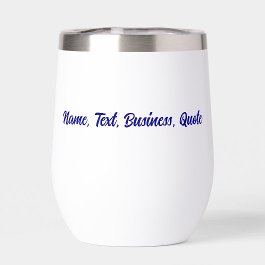 Keepsake, Name Trump 2024 America First 11oz Blue (背面)
