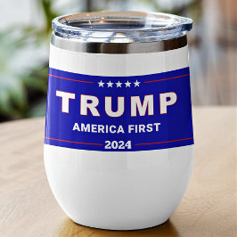 Keepsake, Name Trump 2024 America First 11oz Blue