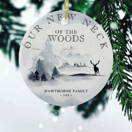 Keepsake New Neck of the Woods 1stホームフォト セラミックオーナメント