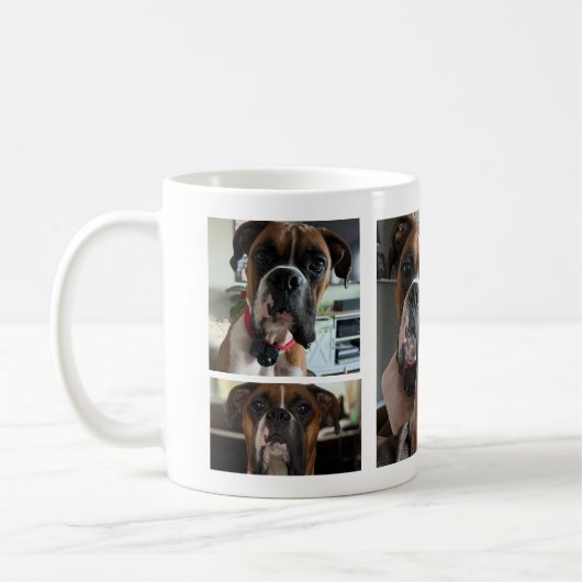 Keepsake Pet Photo Personalize コーヒーマグカップ (左)
