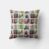 Keepsake Photoモダン Collageパターン クッション (裏面)