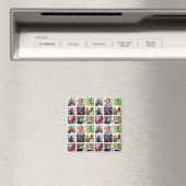 Keepsake Photoモダン Collageパターン マグネット (インサイチュ (食洗機))
