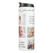 Keepsake Photo Collage We Love You モダン Gramona タンブラー (回転右)