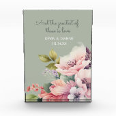 Keepsake Wedding Gift! Custom Love  フォトブロック (正面)