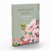 Keepsake Wedding Gift! Custom Love  フォトブロック (左)