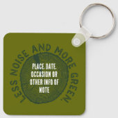 Keepsake Your Own Photos Outdoor Vacation DIY キーホルダー (裏面)