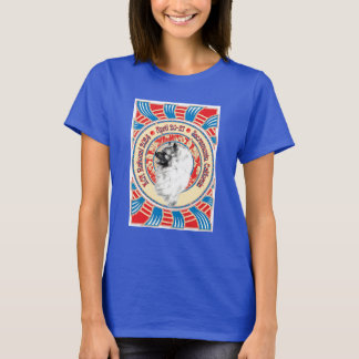 Kees ZeppelinブルーバージョンTシャツ Tシャツ