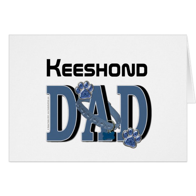 Keeshondのパパ (正面横)