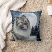 Keeshondの枕 クッション (ブランケット)