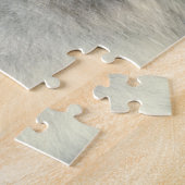 Keeshond犬のパズル ジグソーパズル (側面)