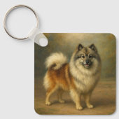 Keeshond キーホルダー (正面)
