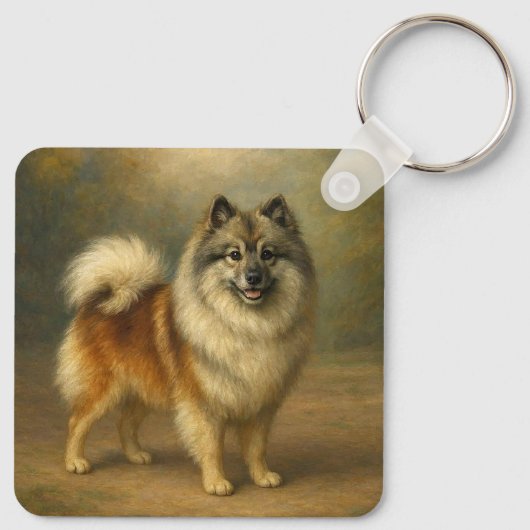 Keeshond キーホルダー (裏面)