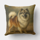 Keeshond クッション (裏面)