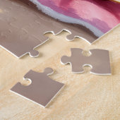 Keeshond Beach Relax Scene ジグソーパズル (側面)