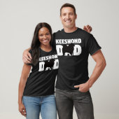 Keeshond  for Dog Father Keeshond Dad  Keeshond Tシャツ (ユニセックス)