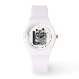 Keeshond LOVE Gives 腕時計