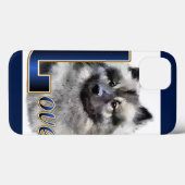 Keeshond LOVE Gives Case-Mate iPhoneケース (裏面 (横))