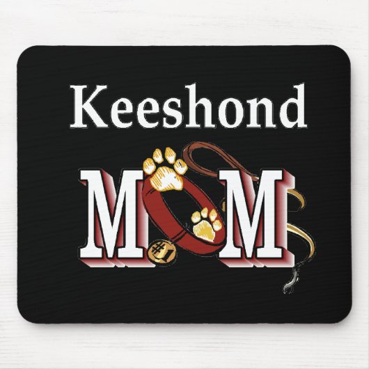 Keeshond MOMギフト マウスパッド (正面)
