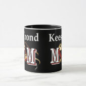 Keeshond MOMギフト マグカップ (中央)