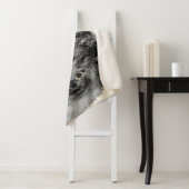 Keeshond Mom and Son's -絵画オリジナルドッグアート シェルパブランケット (インサイチュ)