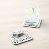 Keeshoundの特性のコースター コースター (右側)