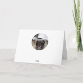 Keesi光線のサンタカード シーズンカード (裏面)