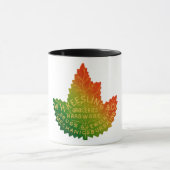 Keeslingの葉の広告 マグカップ (中央)