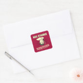 Kegスタンド：親は何かを立つ スクエアシール (封筒)