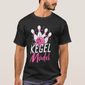 KEGELガールスキットルズガール Tシャツ (正面)