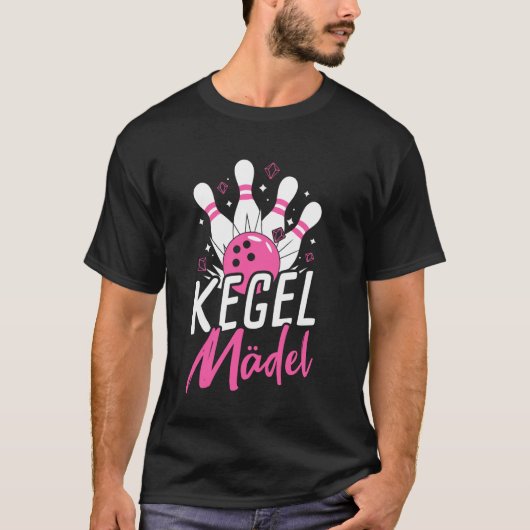 KEGELガールスキットルズガール Tシャツ (正面)