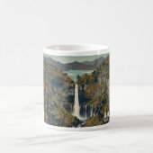 Kegon falls 華厳の滝 Tochigi 栃木 Kouyou 紅葉 Nikko 日光 コーヒーマグカップ (中央)