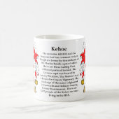 Kehoe、起源、意味および頂上 コーヒーマグカップ (中央)