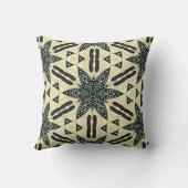 Keiko Echo – トライバルインスパイア装飾用クッション クッション (裏面)