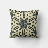 Keiko Echo - Tribal-Throwインスパイアクッション クッション (裏面)