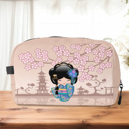 KEIKO KOKESHI人形 – 青い着物芸者ガール ドップキット