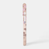 KEIKO KOKESHI人形 – 青い着物芸者ガール iPhone 16ケース (左側面)