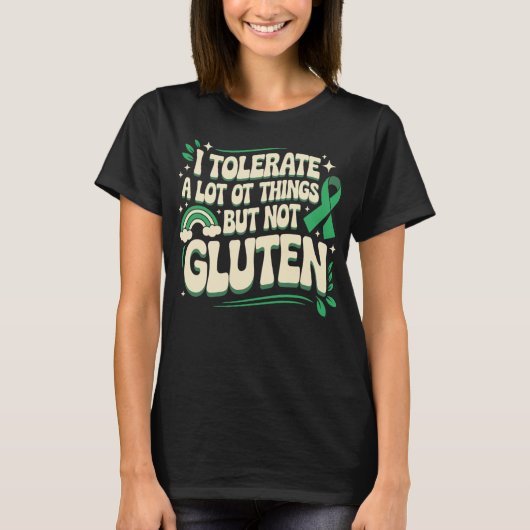 Kein Gluten, kein Problem - Glutenfrei mit Stil Tシャツ (正面)