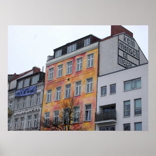 Kein Mensch ist illegal! (Hamburg) ポスター (正面)