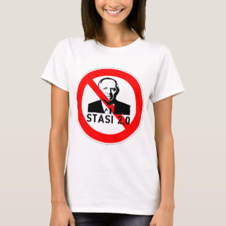 Keine Stasi 2.0 Tシャツ