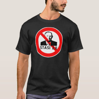 Keine Stasi 2.0 Tシャツ